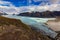 Skaftafellsjokull glaciar in VatnajÃ¶kull national park Iceland