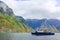 SkagastÃ¸l ferry Aurlandsfjord Sognefjord Norway