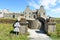 Skaill House is the 17th-century Orkney home of the discoverer of the Neolithic village of Skara Brae. Scotland, UK