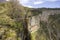 Skaklya Waterfall near village of Zasele, Balkan Mountains