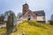 Skanela, Sweden - April 1, 2017: Skanela Church, Sweden