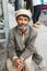 SKARDU, PAKISTAN - JULY 28 : An unidentified old man poses for a portrait