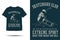 Skateboard club extreme sport grab your board and roll silhouette t shirt design