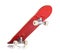 Skateboard deck on white background