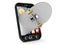 Skateboard inside smart phone