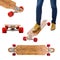 Skateboard longboard set