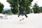 Skateboarder 360 Flip