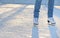 Skater\'s legs