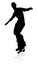 Skater Skateboarder Silhouette