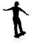 Skater Skateboarder Silhouette