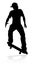 Skater Skateboarder Silhouette