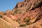 Skazka canyon landscape. Tosor village. Issyk-Kul region. Kyrgyzstan