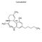 Skeletal formula of Chemical element