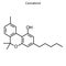 Skeletal formula of chemical molecule