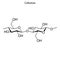 Skeletal formula of chemical molecule