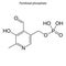 Skeletal formula of molecule