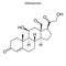 Skeletal formula Steroid molecule