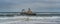 Skeleton Coast in Namibia. The shipwreck was stranded or grounded at the coastline