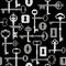 Skeleton Key-Lock Pattern_Gray