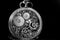 Skeleton Mechanism Vintage Pocket Watch