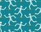 Skeleton on skateboard pattern seamless. skeleton skateboarding background