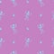 SKELETONS WITH COCKTAILS PARTY SEAMLESS PATTERN PINK