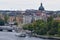 Skeppsholmen island, Hedvig Eleonora Church and Stockholm ciy view