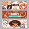 Sketch Bakery Banner Set