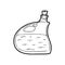 Sketch of a bottle of poison or elixir_3