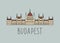 Sketch of Budapest Parliament