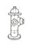 Sketch, fire hydrant