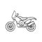 Sketch icon - Motocross