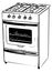 sketch of kitchen stove. Illustration of kitchen gas stove. Black and white oven