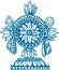 Sketch of Lord Venkateshwara or Balaji Sign and Symbols Outline Editable Vector Illustration