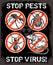 Sketch Pest Control Insect Poster