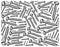 Sketch Wallpaper Background of A Wood Screws