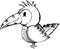 Sketchy Bird Vector Illustration