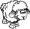 Sketchy Sheep Lamb Vector