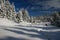 Ski center of Pertouli, Trikala, Greece