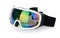 Ski goggles isolated on the white background