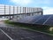 ski hall building of the Alpenpark Neuss in Germany with solar panels