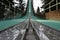 Ski jump tower