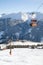 Ski lift in Austrian Alps