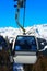 Ski lift gondola