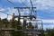 Ski Lift at Heavenly Ski Resort in South Lake Tahoe, California