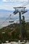 Ski Lift at Heavenly Ski Resort in South Lake Tahoe, California