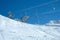 Ski lift on Hintertux glacier