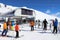 Ski lift in Mayrhofen, Austria