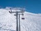 Ski lift on Parnassos ski resort