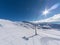 Ski lift in Parnassos ski resort